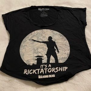 Walking dead shirt - “ It’s a Ricktatorship”